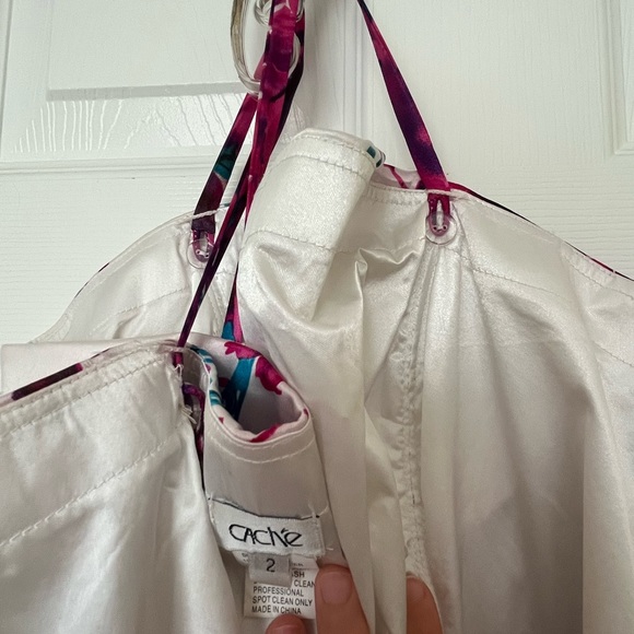 Caché Floor Length Floral Dress - Picture 2 of 13